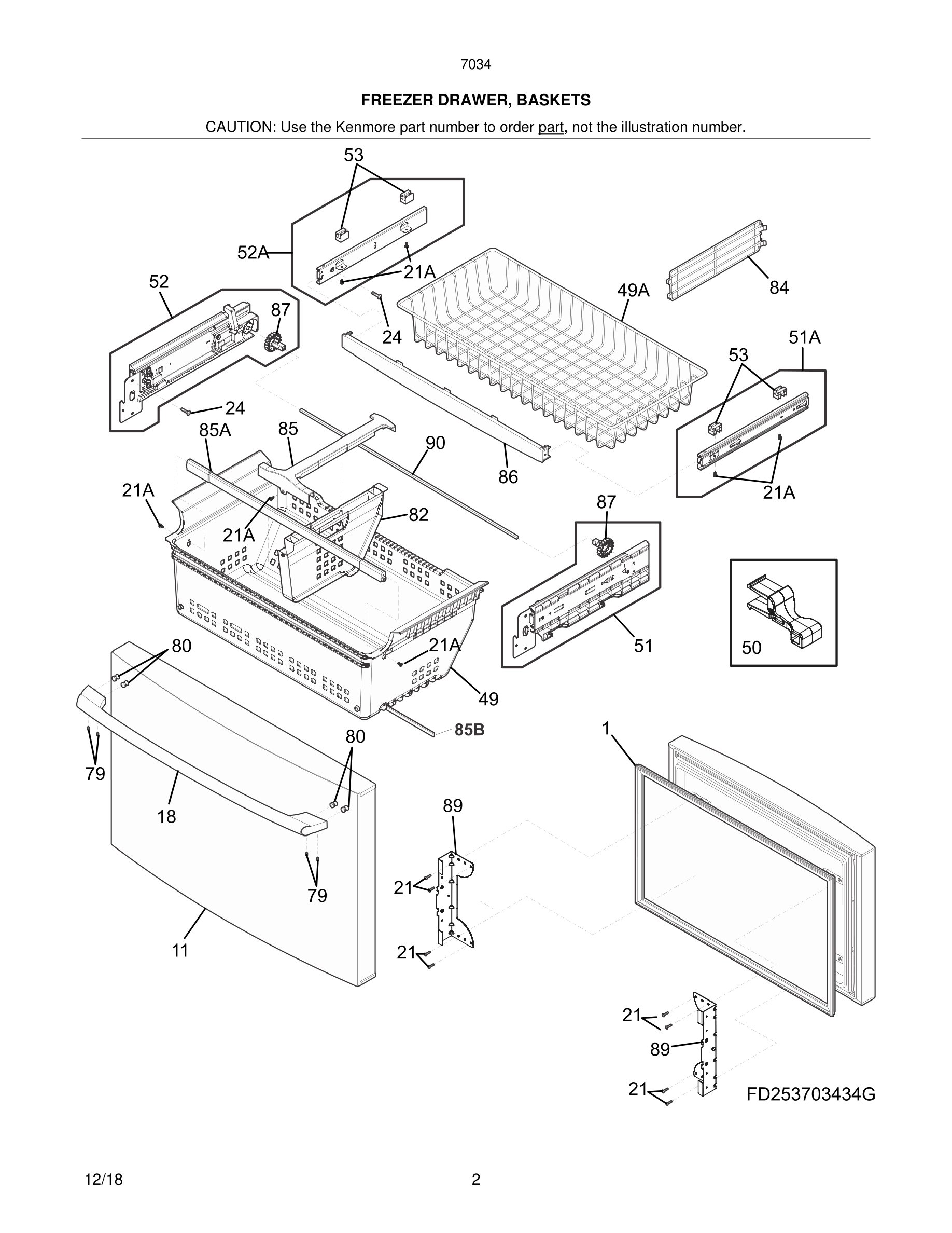 03 - FREEZER DRAWER, BASKETS