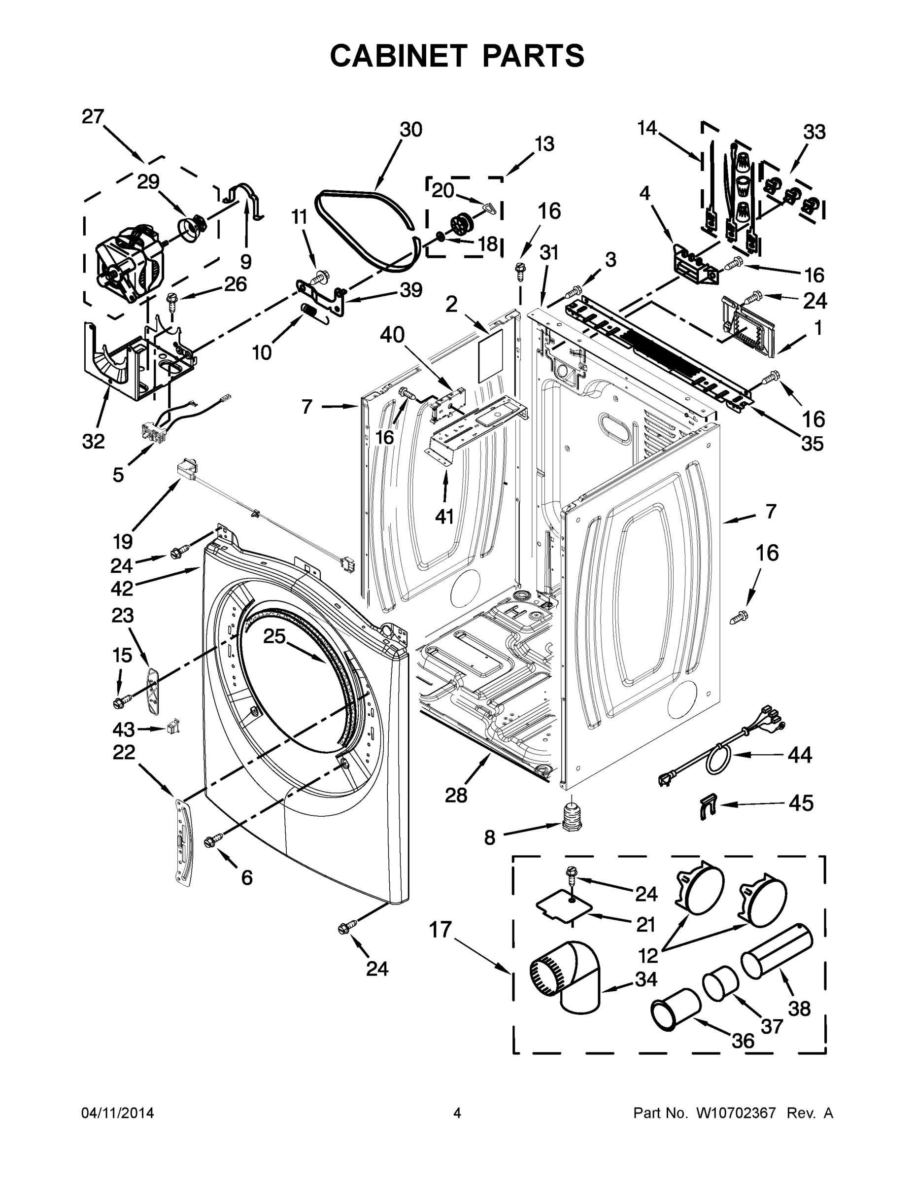 03 - CABINET PARTS