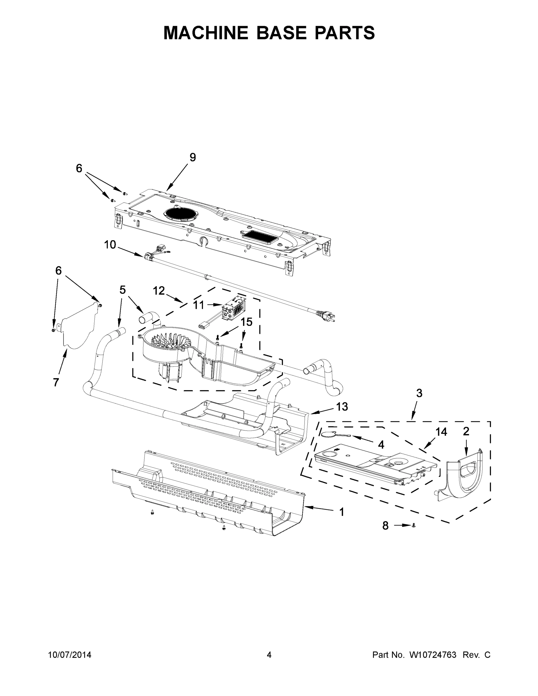 03 - MACHINE BASE PARTS
