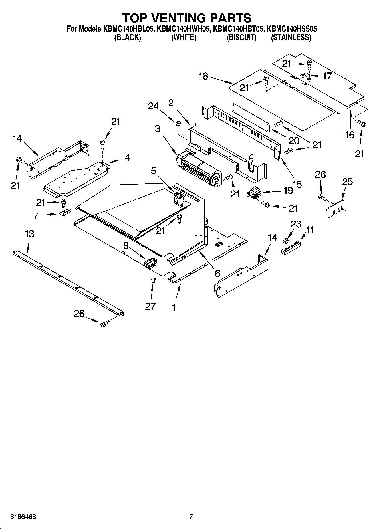 05 - TOP VENTING PARTS