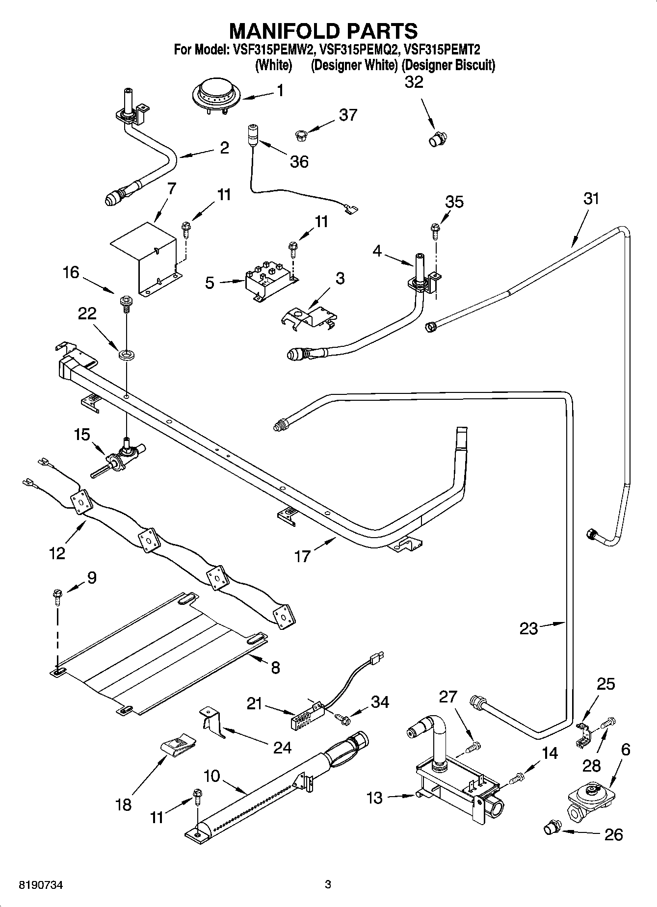03 - MANIFOLD PARTS