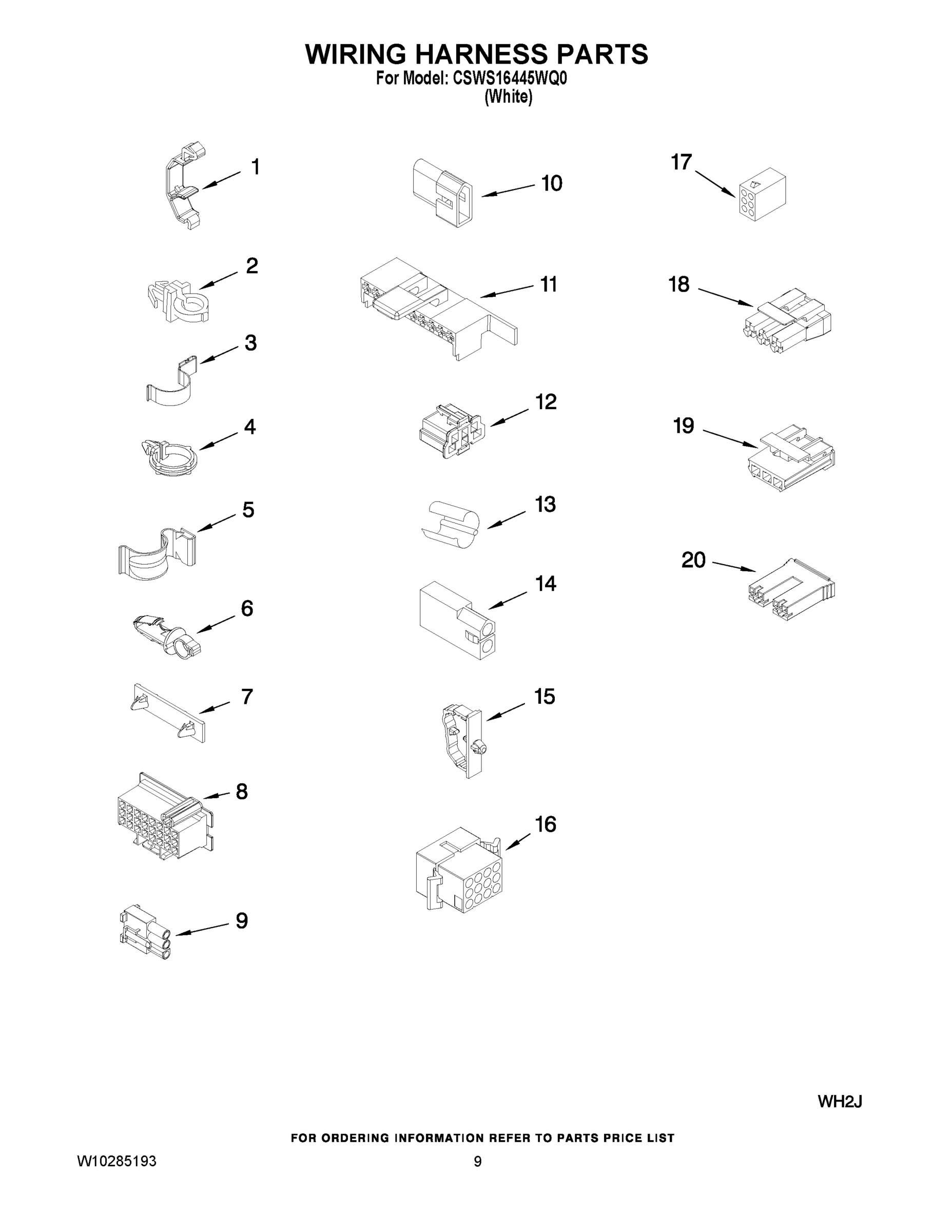 06 - WIRING HARNESS PARTS