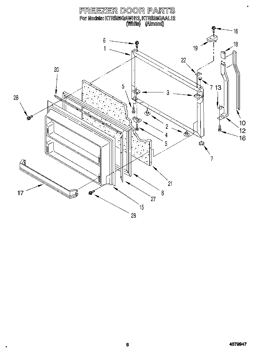 04 - FREEZER DOOR