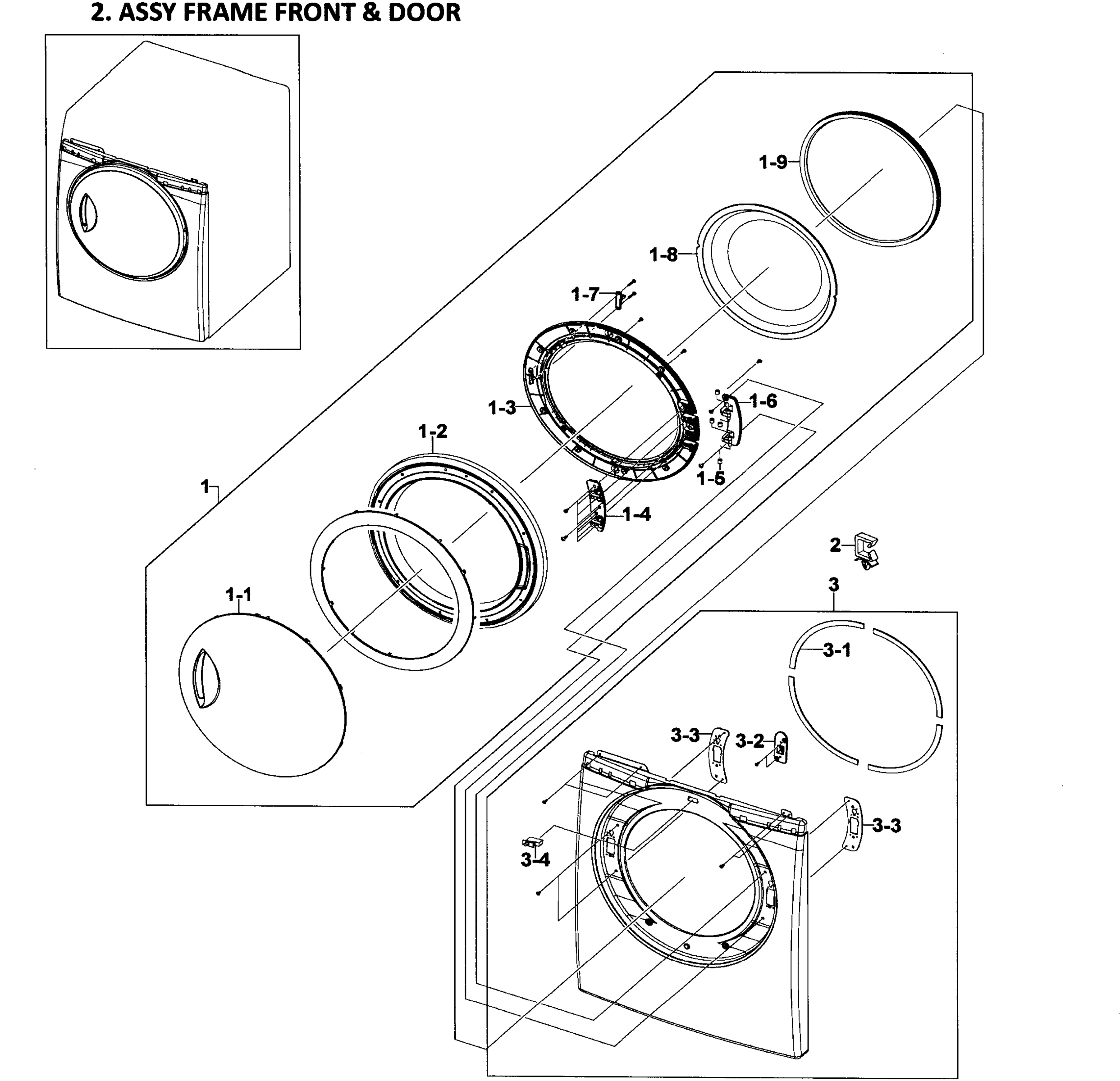 Frame Front And Door
