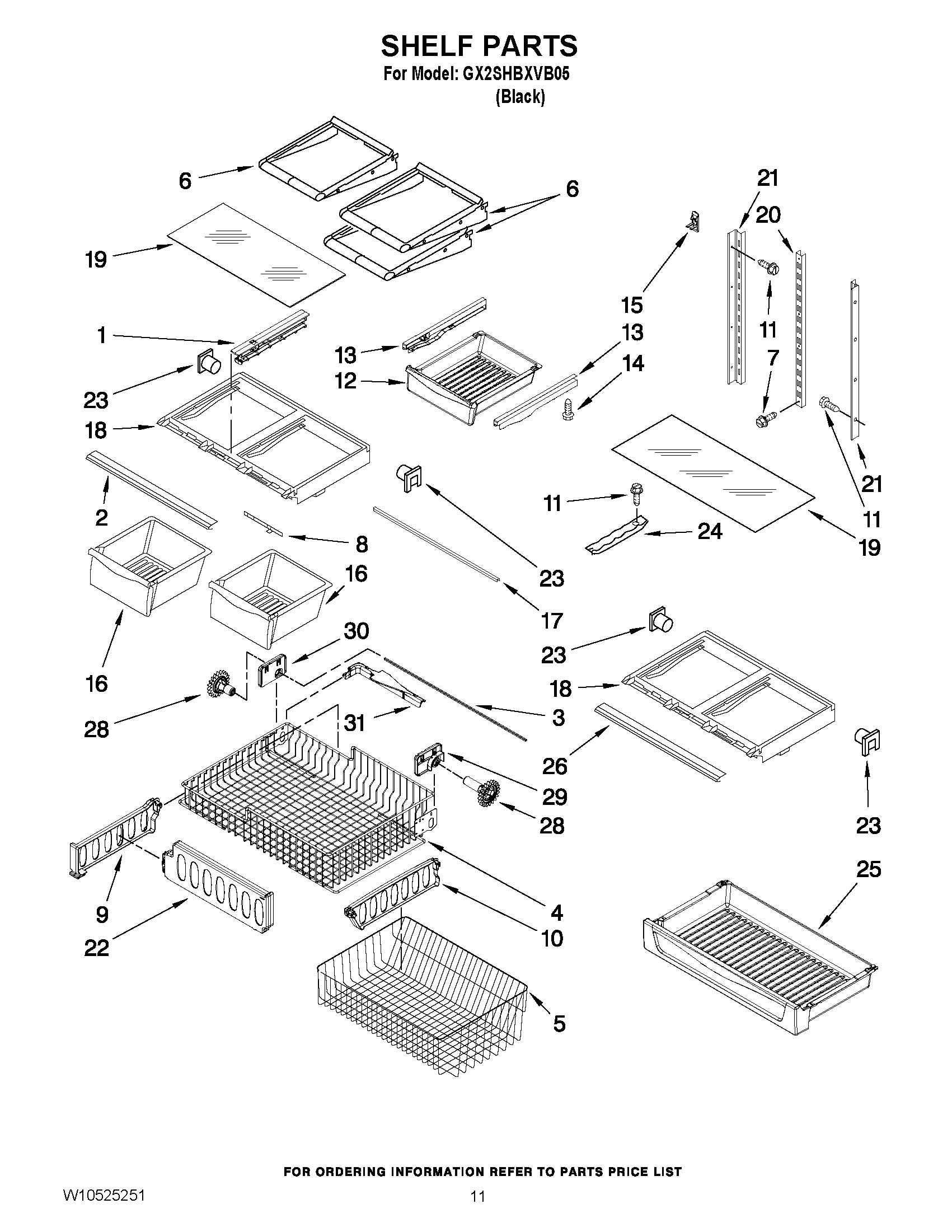 07 - SHELF PARTS