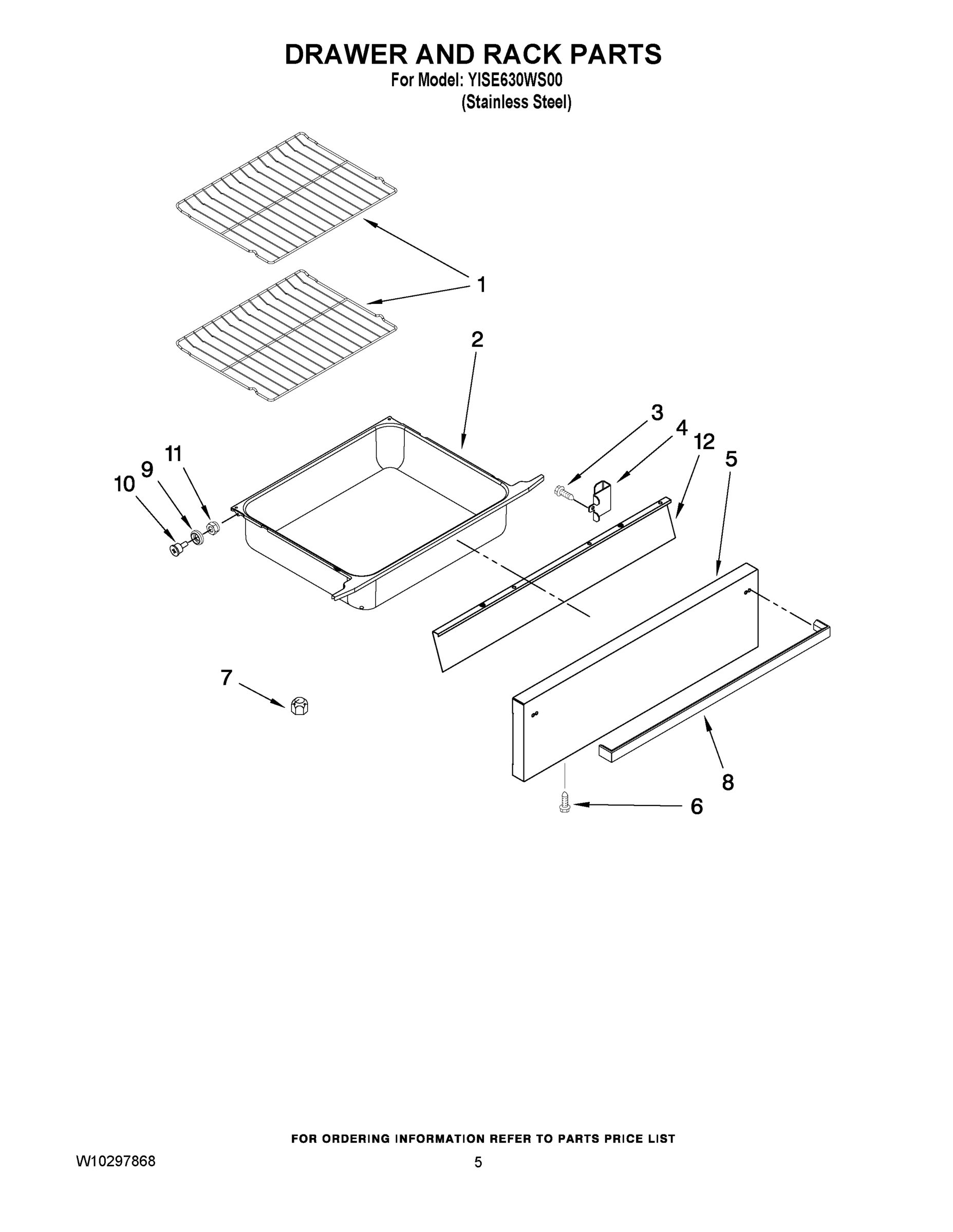 04 - DRAWER AND RACK PARTS