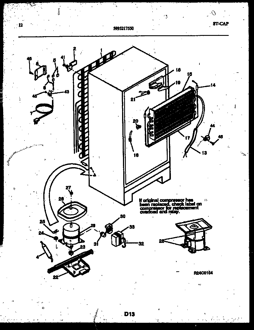 07 - SYSTEM AND AUTOMATIC DEFROST PARTS