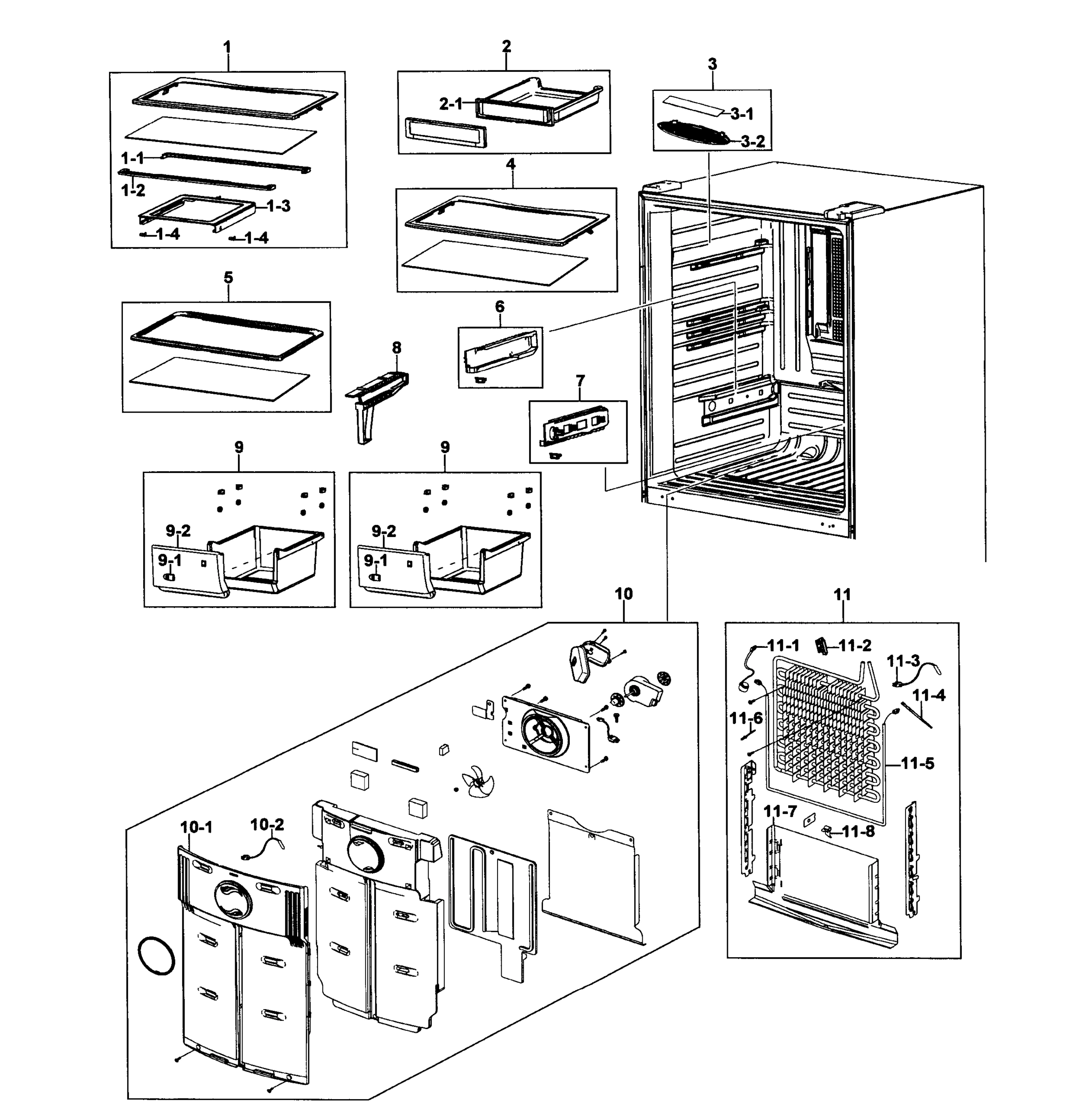 Refrigerator Assembly