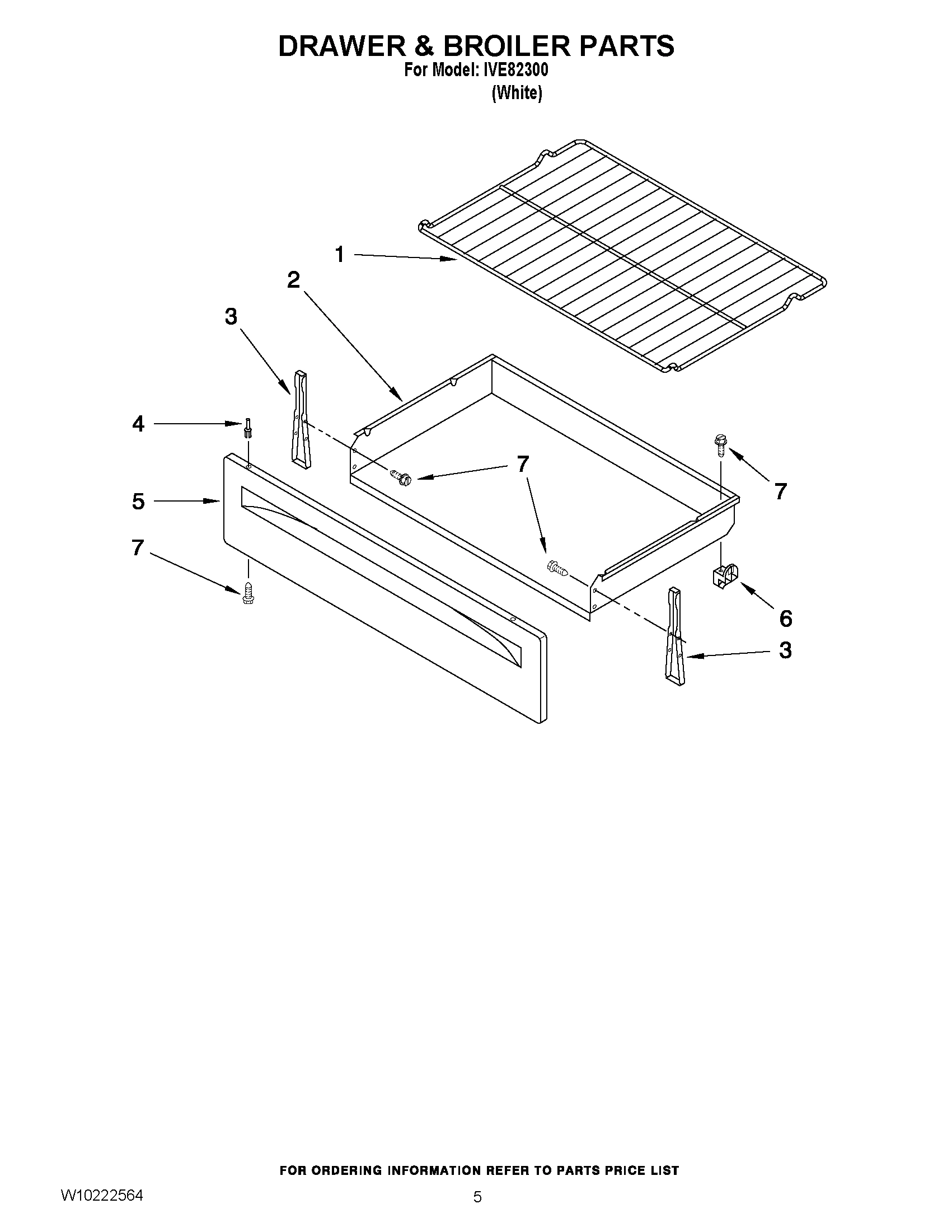 04 - DRAWER & BROILER PARTS