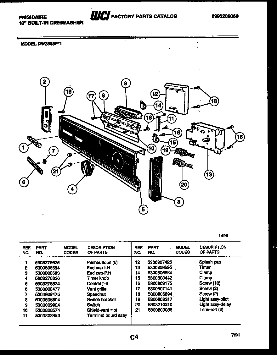 02 - CONSOLE AND CONTROL PARTS