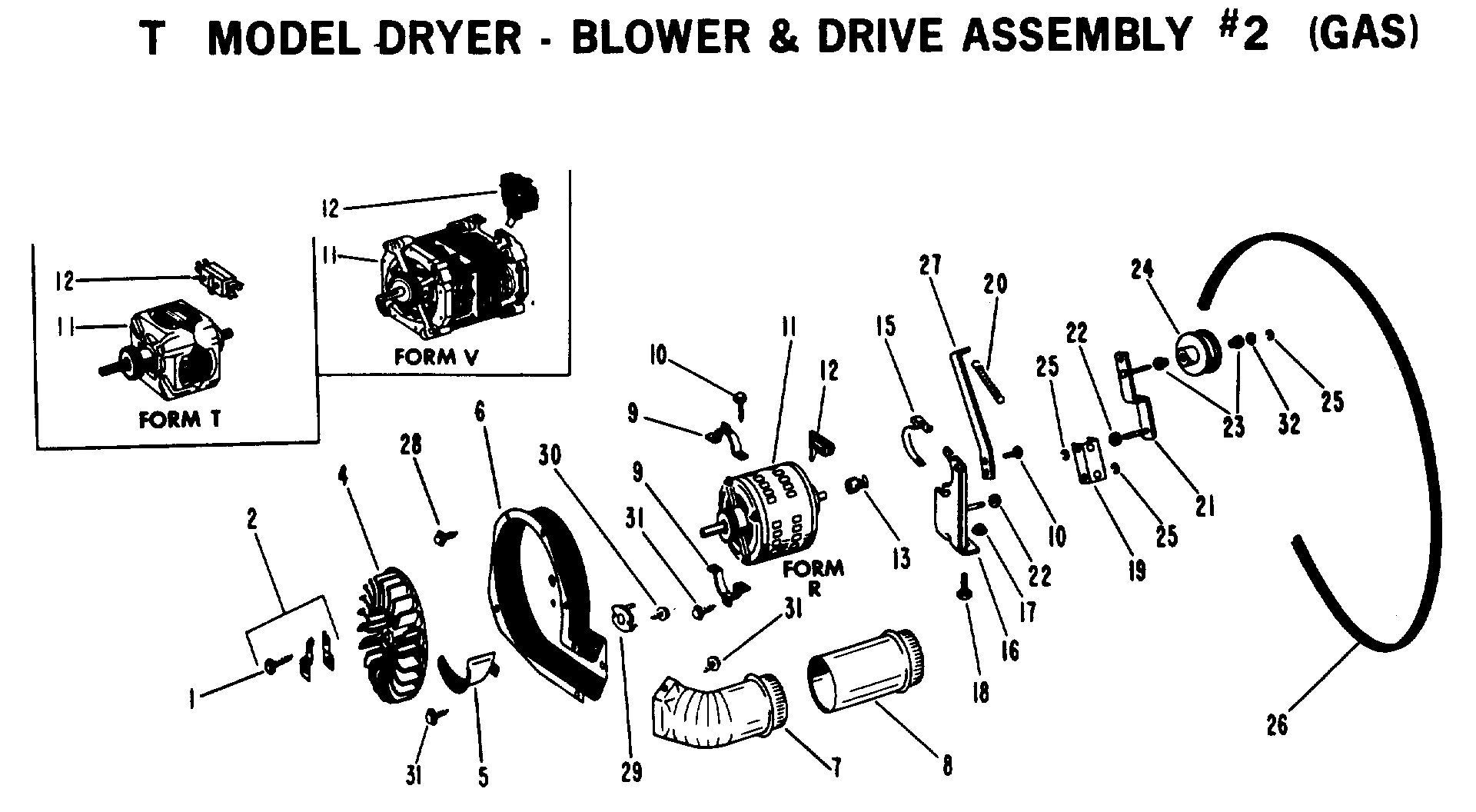 BLOWER & DRIVE ASSEMBLY #2