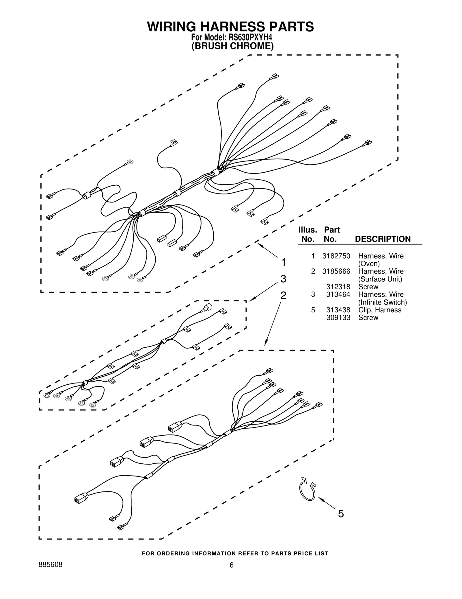 WIRING HARNESS PARTS
