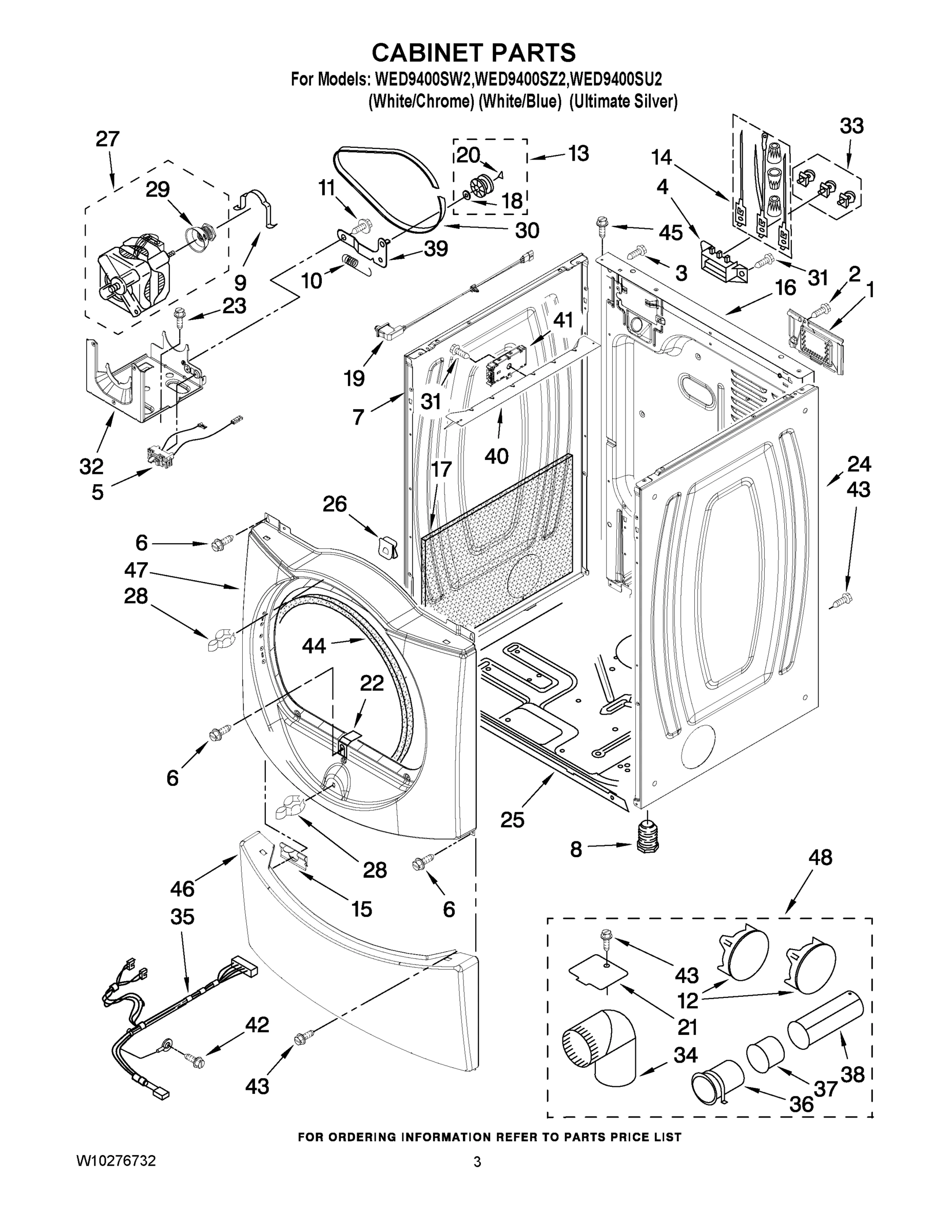 02 - CABINET PARTS