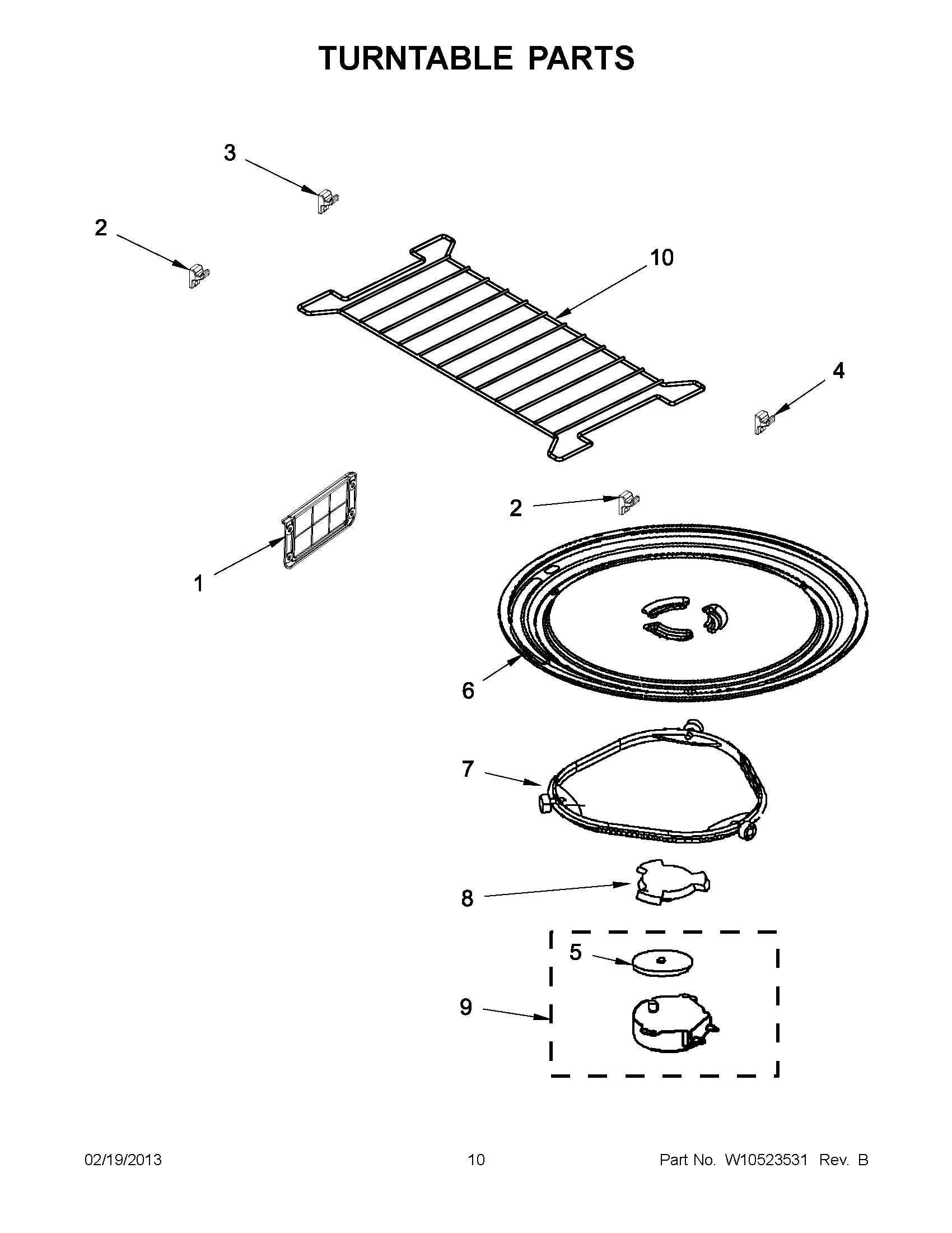 05 - TURNTABLE PARTS