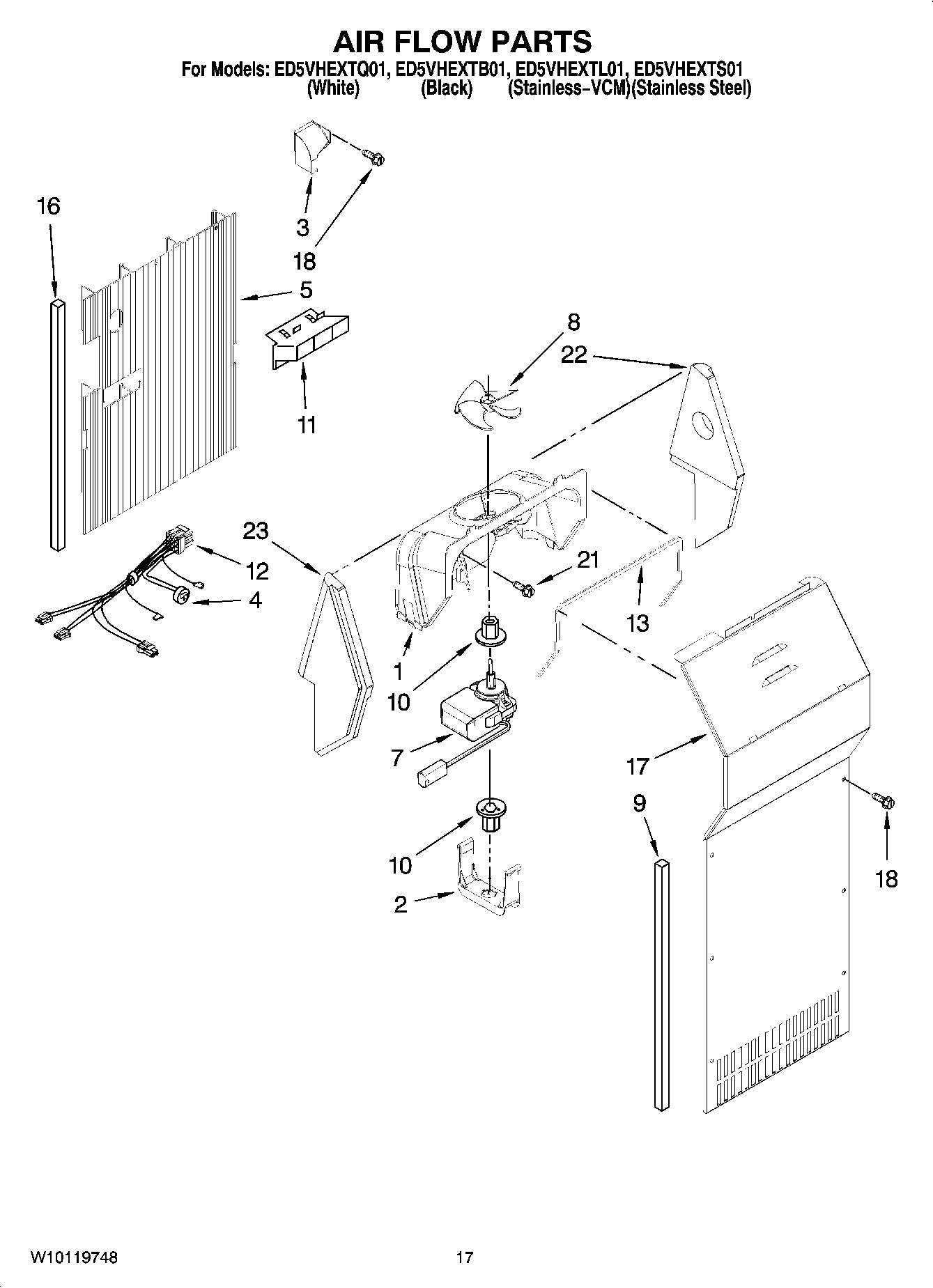 10 - AIR FLOW PARTS