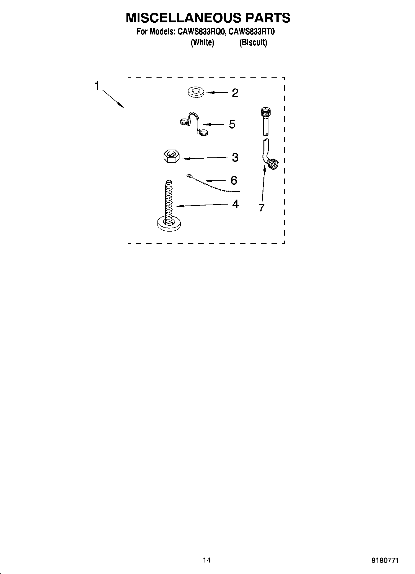 10 - MISCELLANEOUS PARTS, OPTIONAL PARTS (NOT INCLUDED)