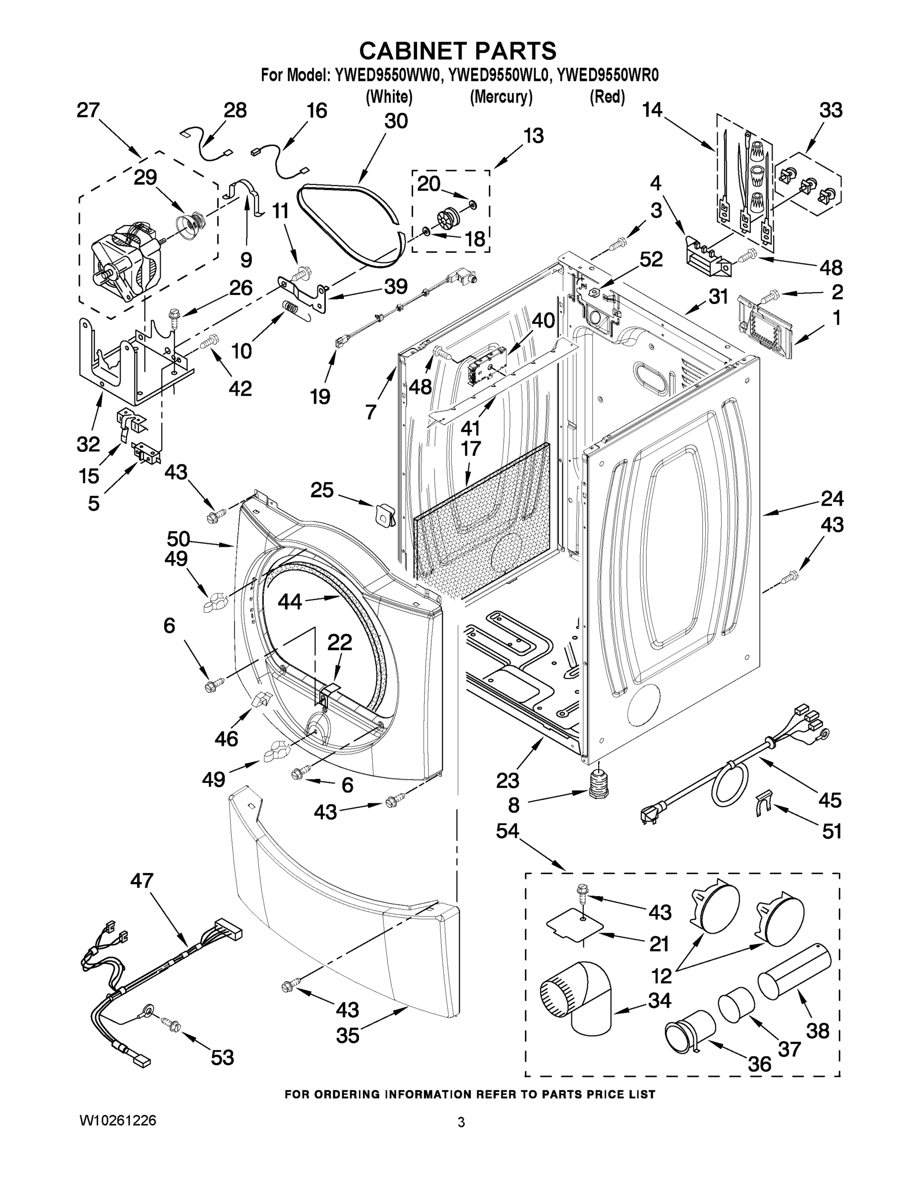 02 - CABINET PARTS