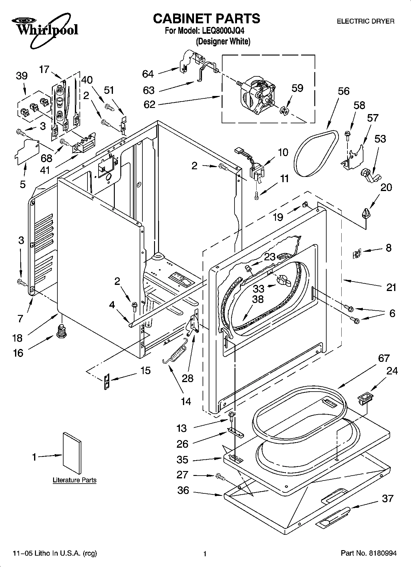 01 - CABINET PARTS