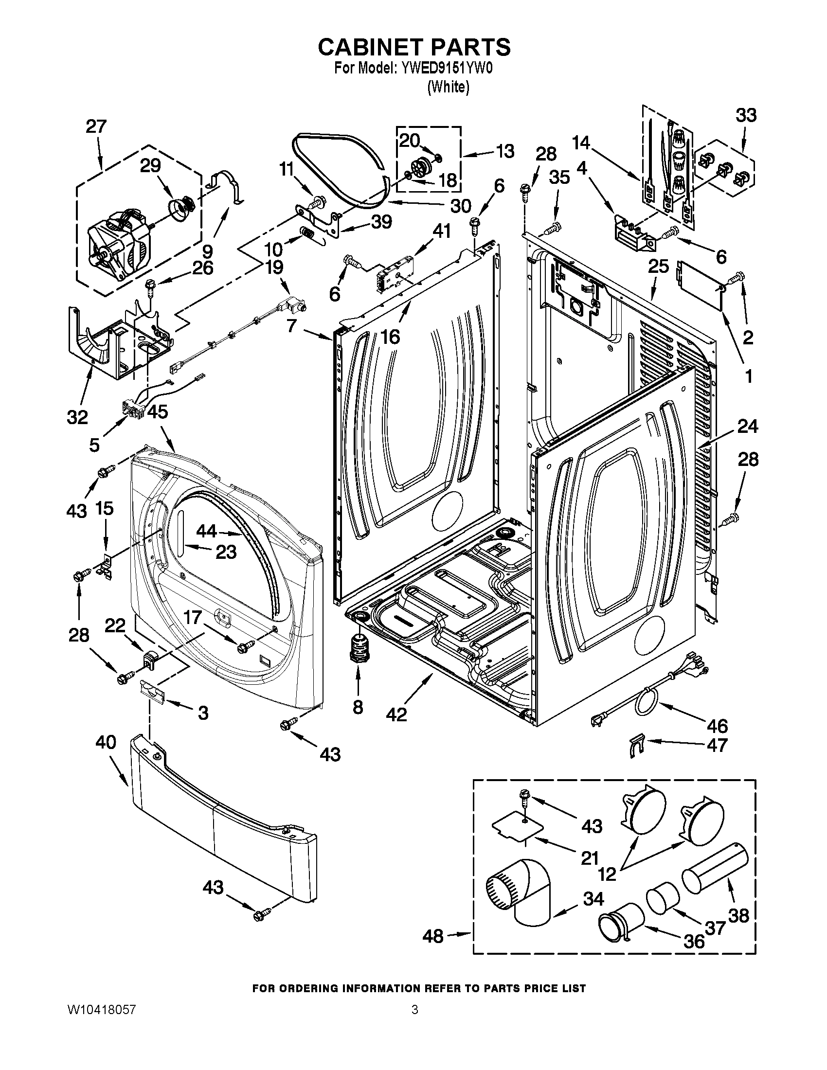 02 - CABINET PARTS