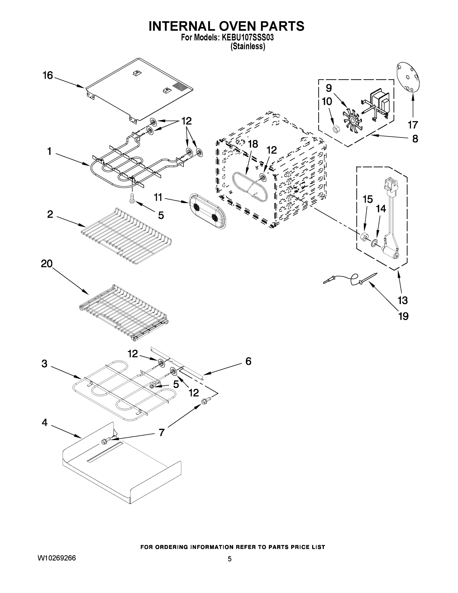 04 - INTERNAL OVEN PARTS