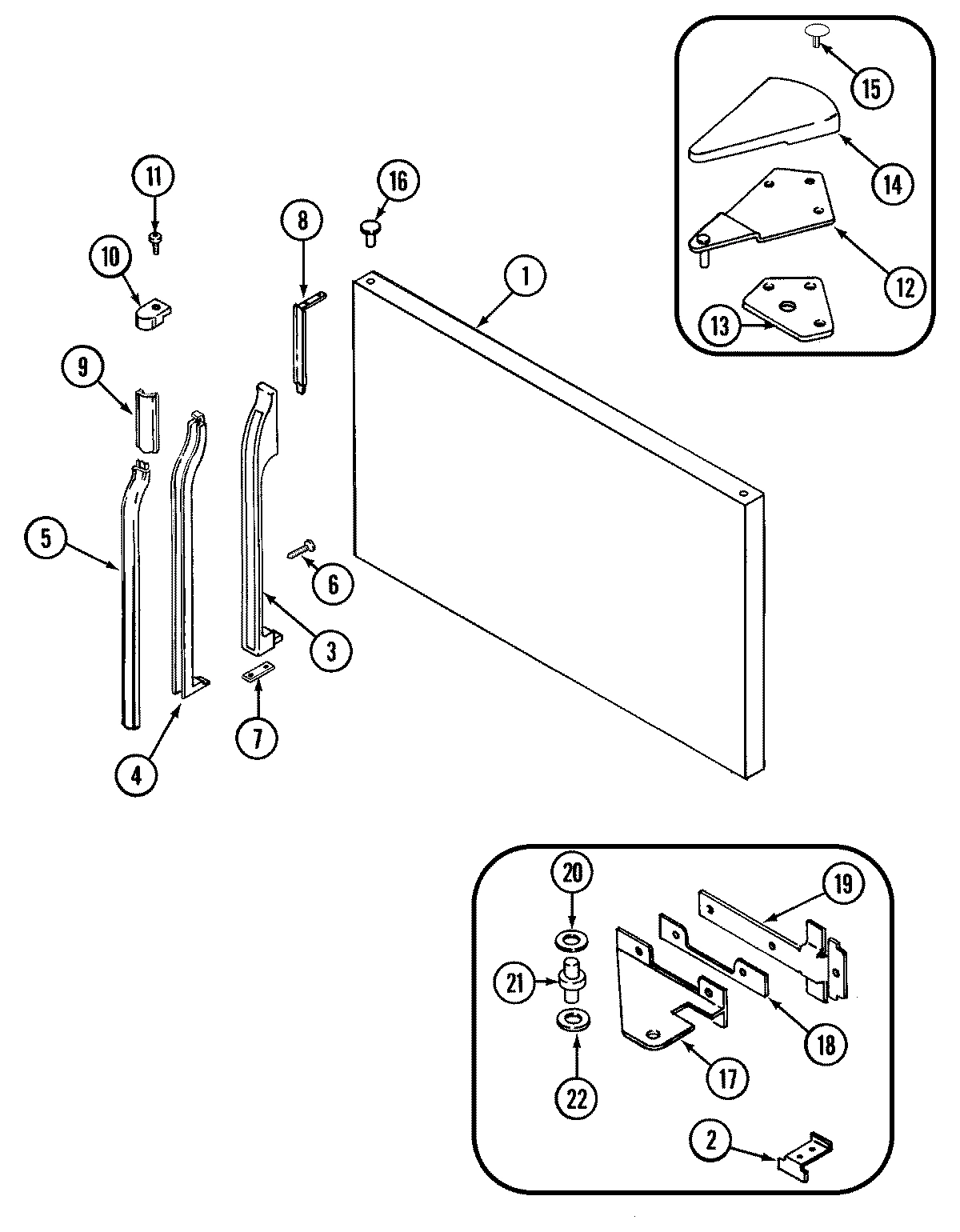 03 - FREEZER OUTER DOOR