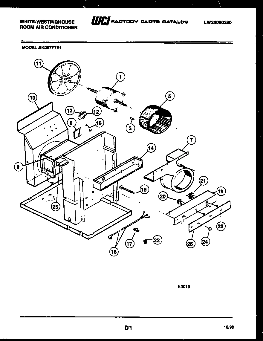 03 - ELECTRICAL AND AIR HANDLING PARTS