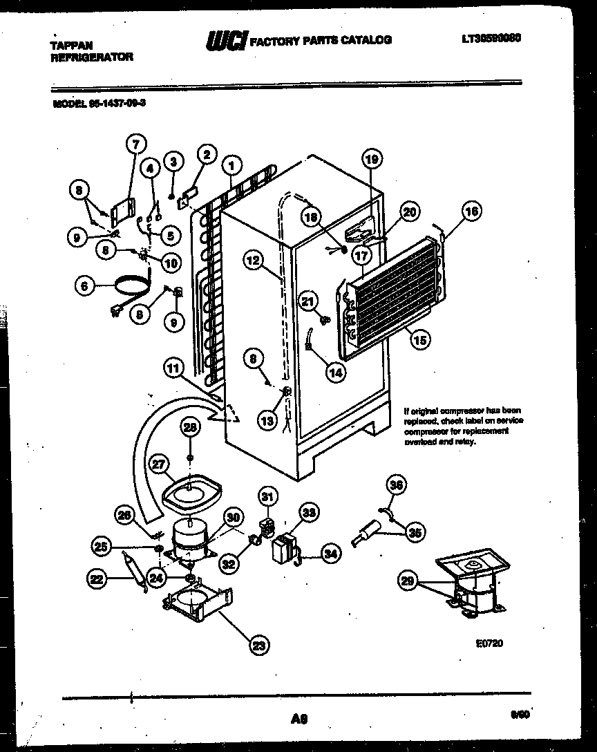 05 - SYSTEM AND AUTOMATIC DEFROST PARTS