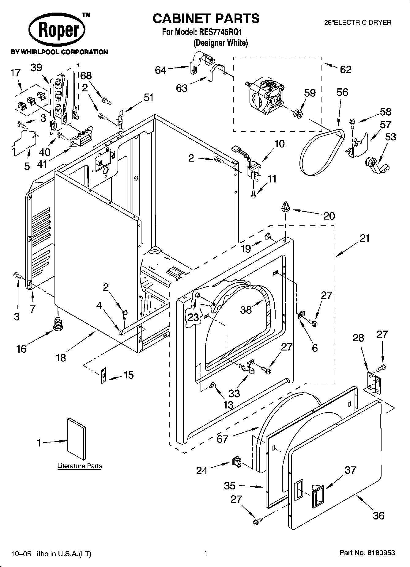 01 - CABINET PARTS