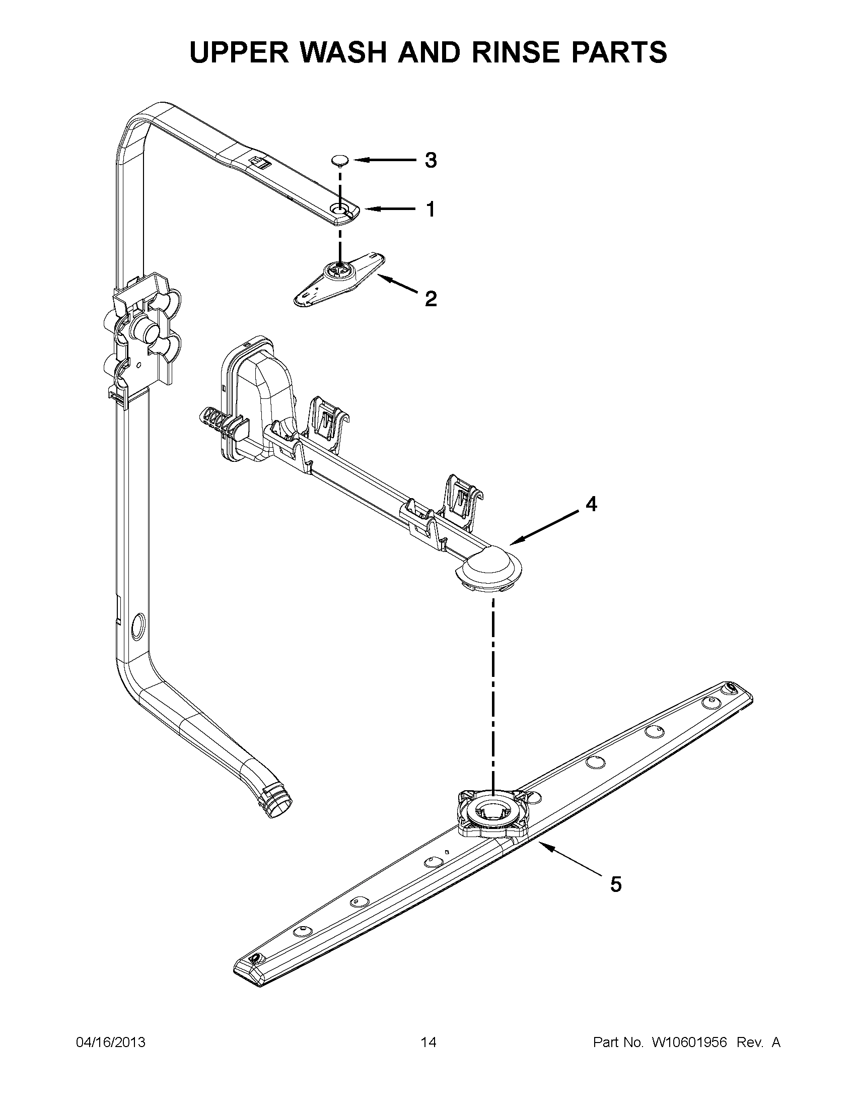 07 - UPPER WASH AND RINSE PARTS
