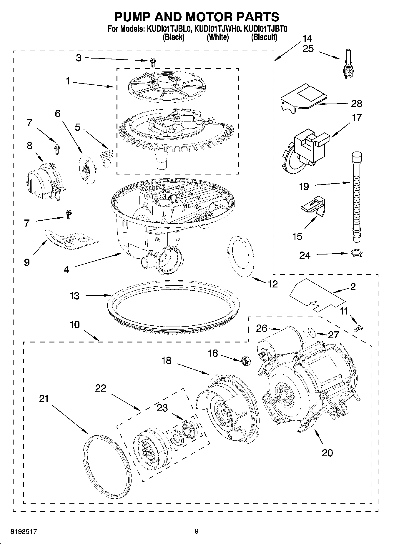08 - PUMP AND MOTOR PARTS