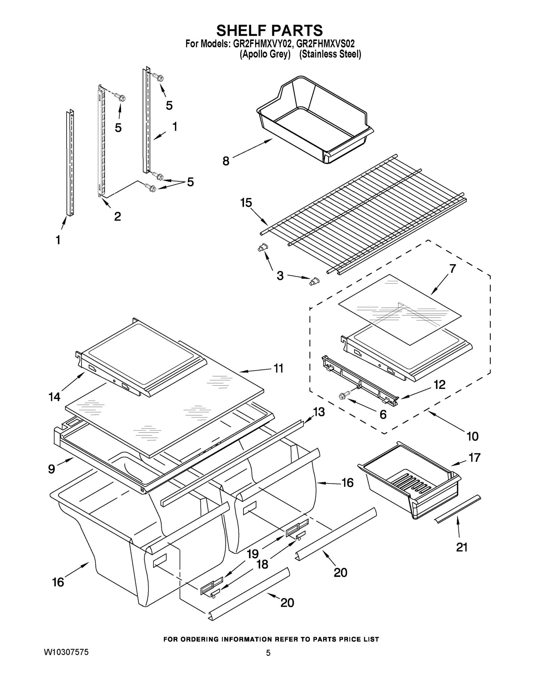03 - SHELF PARTS