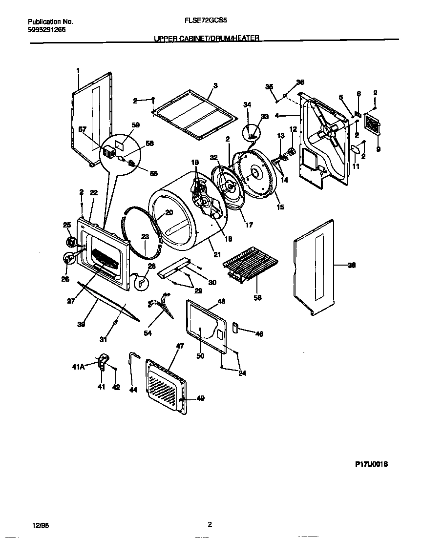 02 - UPPER CABINET/DRUM/HEATER
