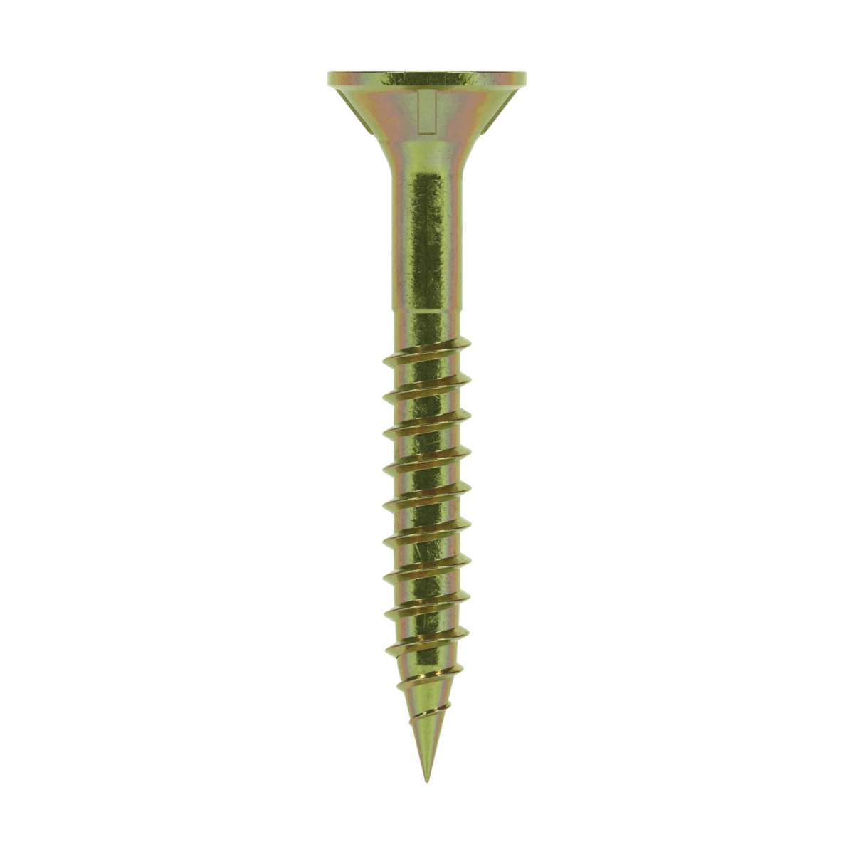ZENITH® 14G x 50mm Gold Passivated, Self Drilling, Internal Hex Drive, Bugle Batten Screws – Internal Use – 500 Pack