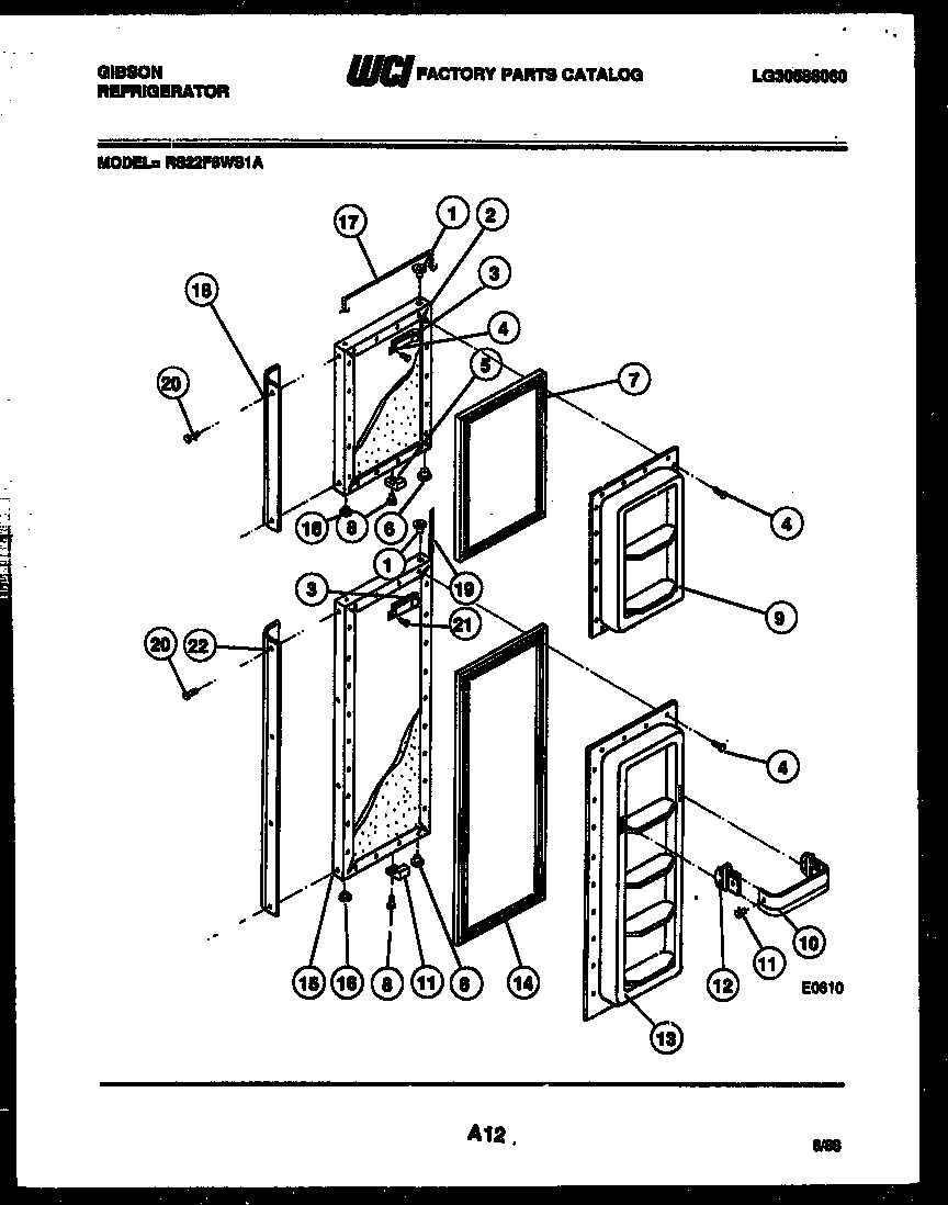 03 - REFRIGERATOR DOOR PARTS