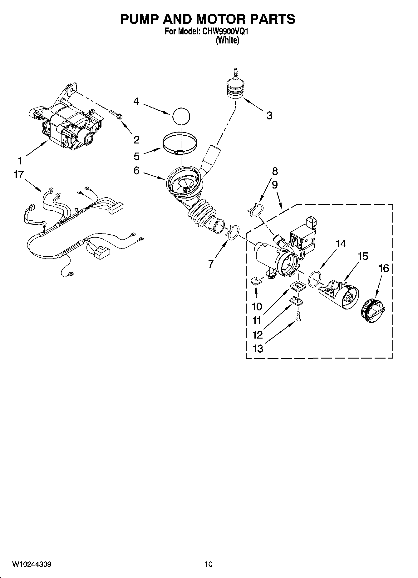 07 - PUMP AND MOTOR PARTS, OPTIONAL PARTS (NOT INCLUDED)