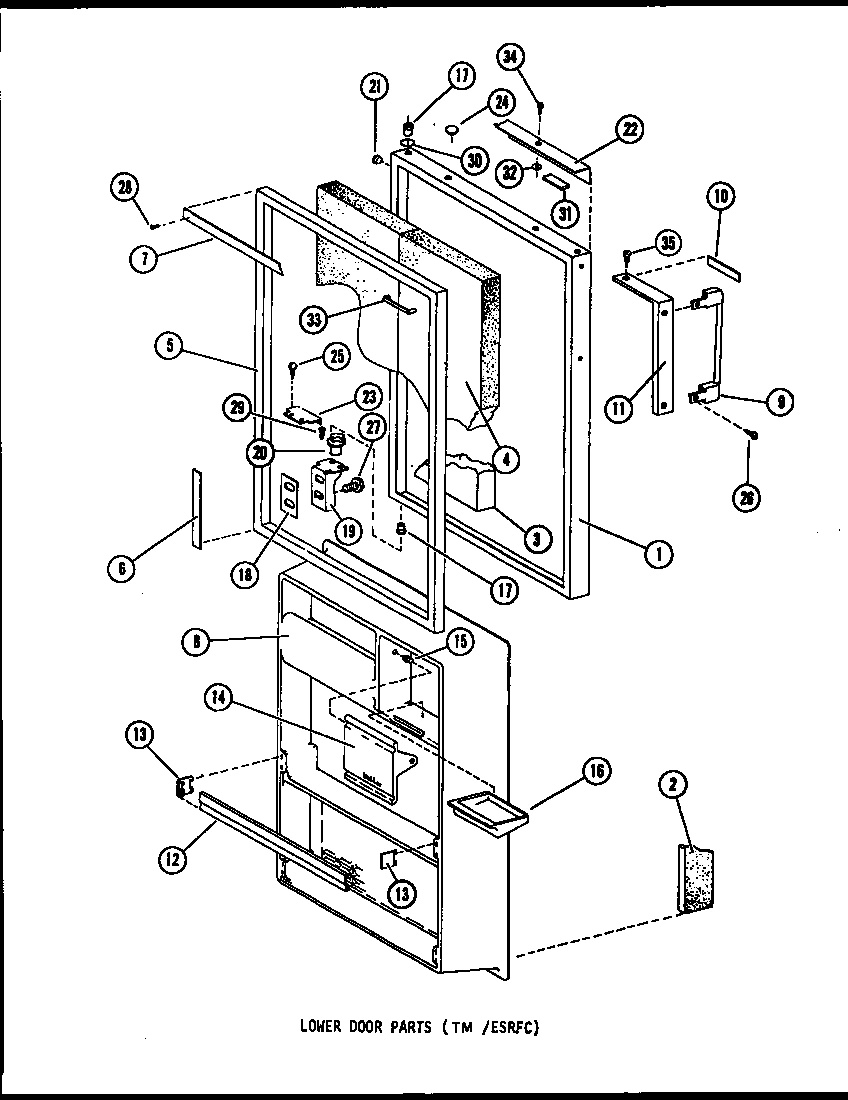 04 - LOWER DOOR PARTS