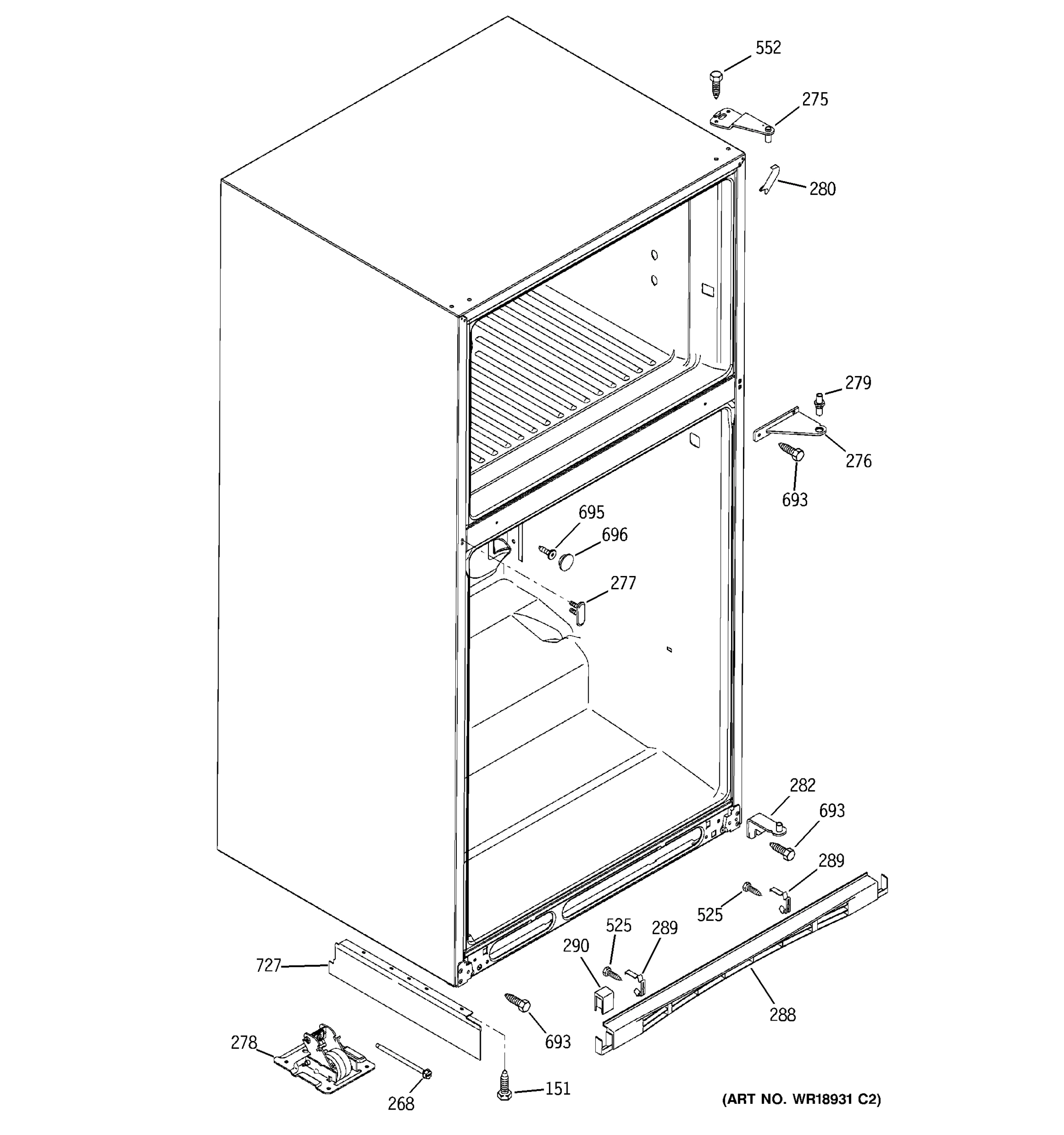 CASE PARTS