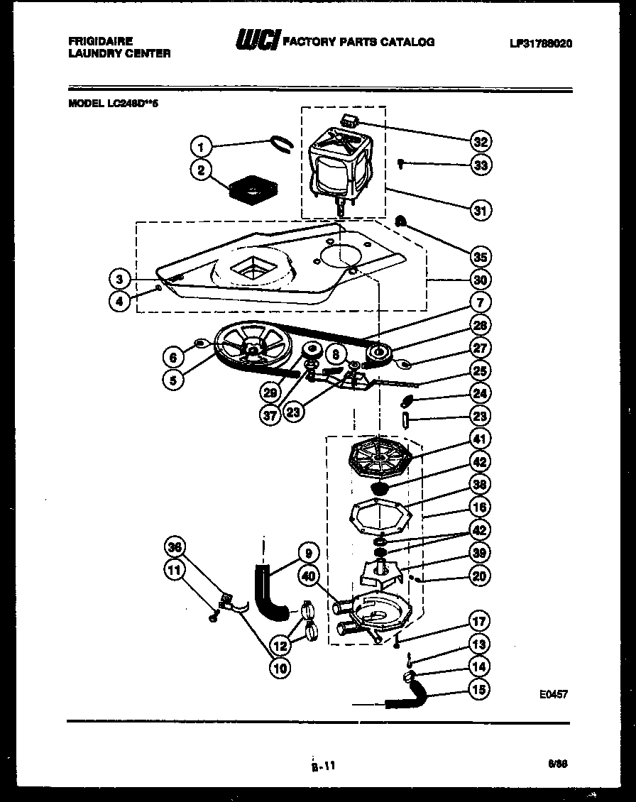06 - WASHER DRIVE SYSTEM AND PUMP
