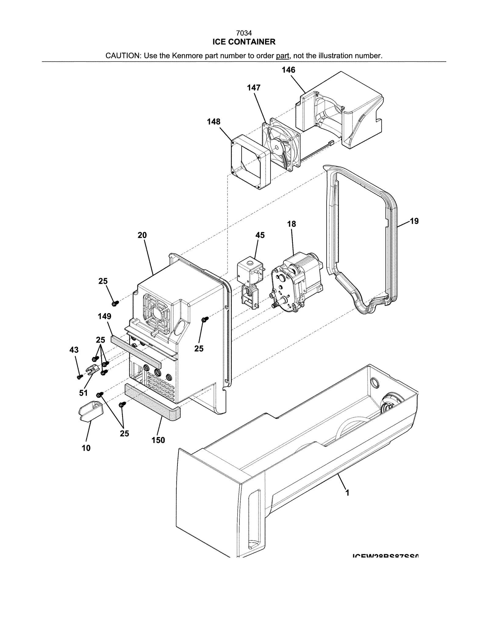 CONTROLS & ICE DISPENSER