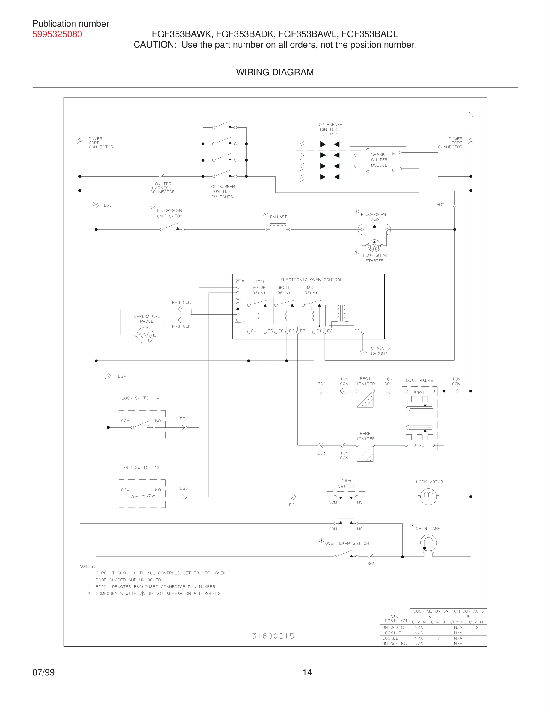 14 - WIRING DIAGRAM