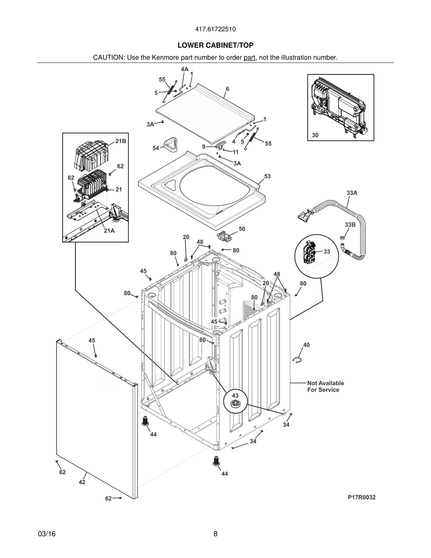 09 - LOWER CABINET/TOP