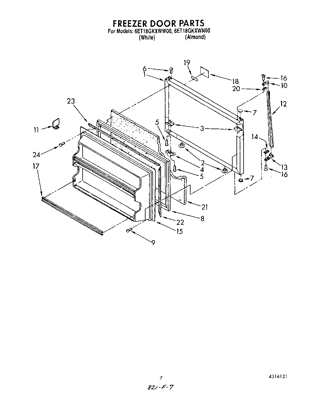 06 - FREEZER DOOR