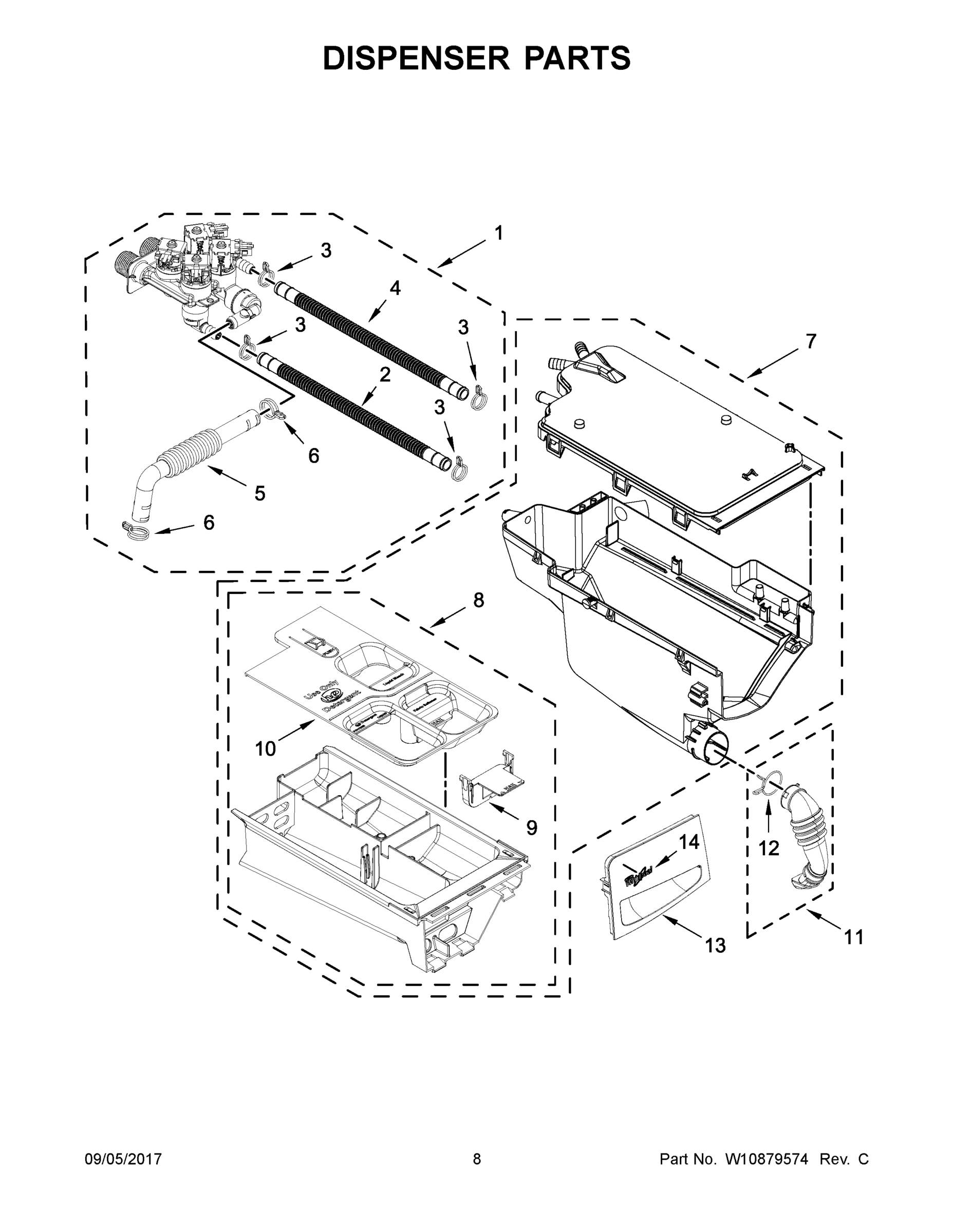 05 - DISPENSER PARTS