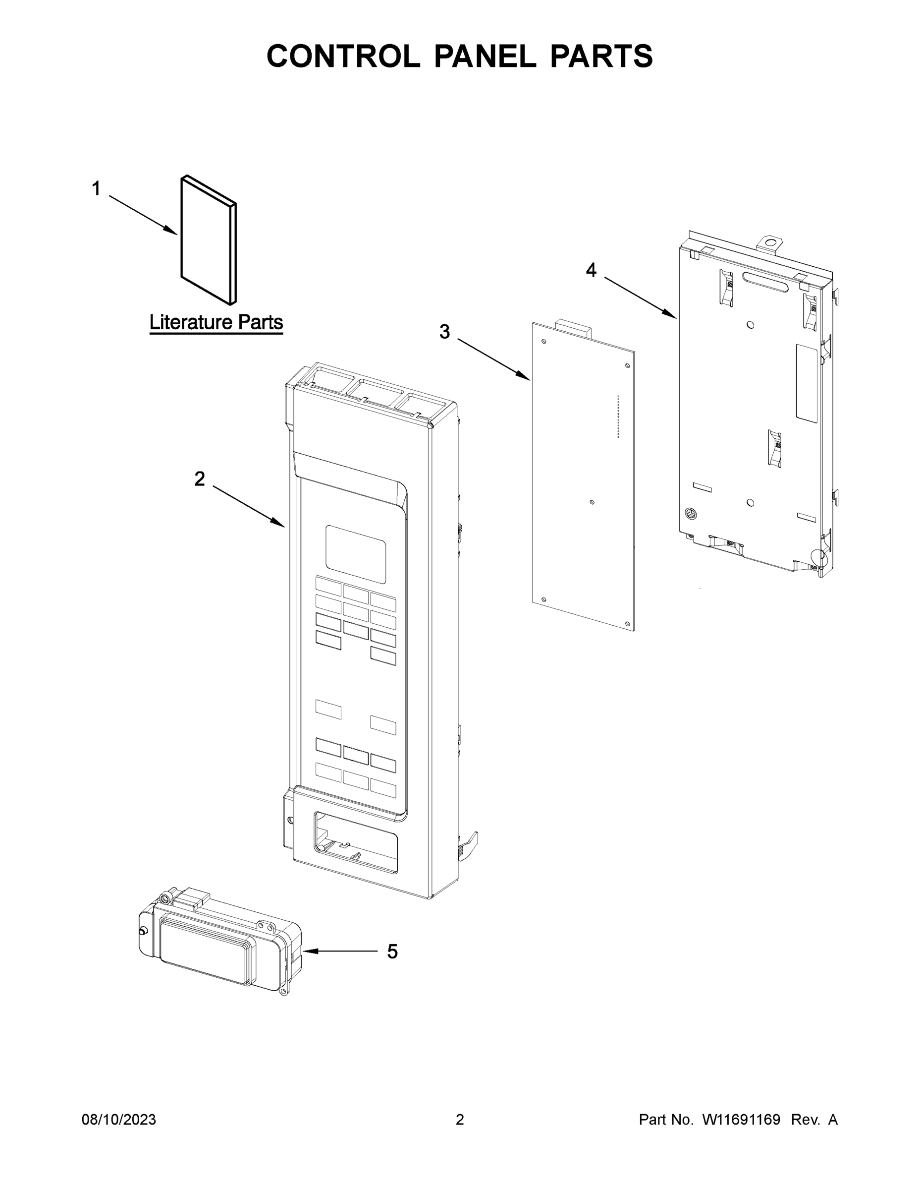02 - CONTROL PANEL PARTS