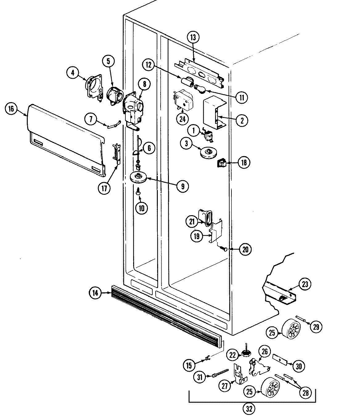 03 - FRESH FOOD COMPARTMENT