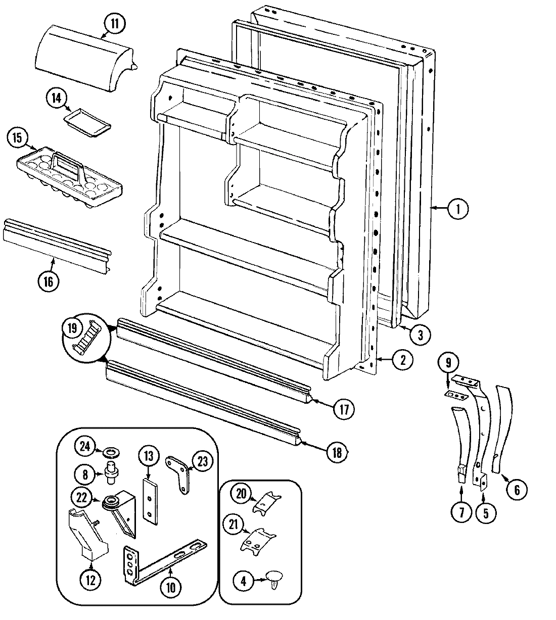 04 - FRESH FOOD DOOR