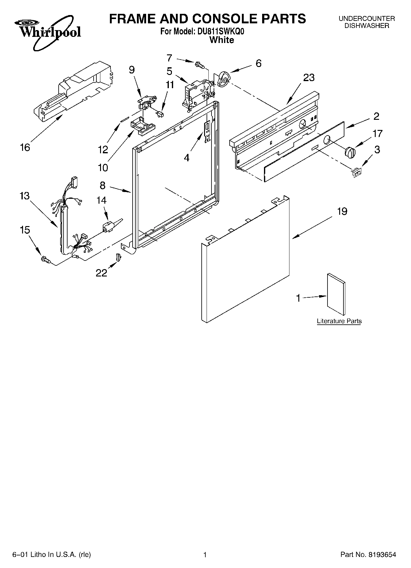 01 - FRAME & CONSOLE, LITERATURE