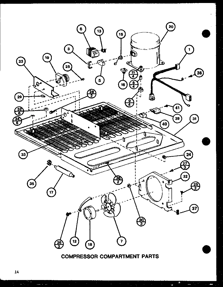 01 - COMPRESSOR COMPARTMENT PARTS