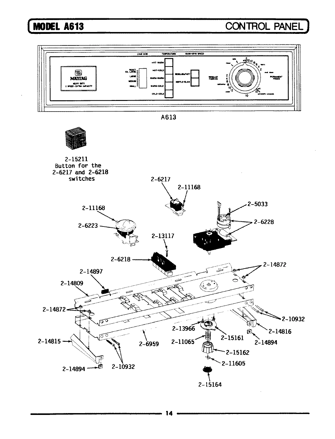 04 - CONTROL PANEL (A613)