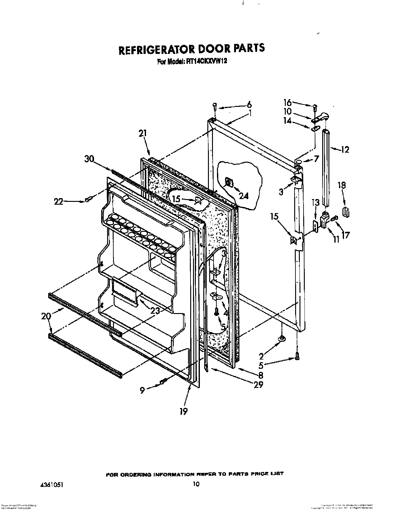 08 - REFRIGERATOR DOOR, LIT/OPTIONAL